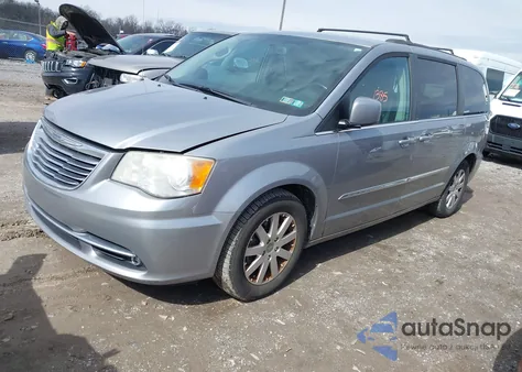 2013 Chrysler Town & Country Touring из США, поврежденный, VIN 2C4RC1BG9DR751687